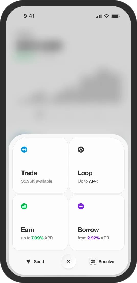 Portfolio interface